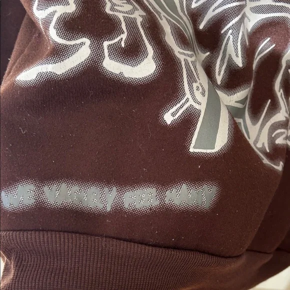 Brown Graphic Hoodie, small, Rapidstreet - Picture 4 of 8